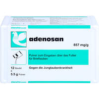 ADENOSAN Pulver f.Brieftauben, 12x5.5 g, CHEVITA GmbH