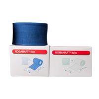 NOBAHAFT-FEIN 20mx10cm blaue Koh&auml;sive Fixierbinde, 1 st, Nobamed Paul Danz AG