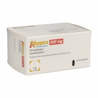 Keppra 500mg Filmtabletten, 100 Stk., Docpharm GmbH