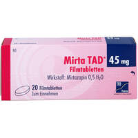 Mirta TAD 45mg Filmtabletten, 20 st, TAD Pharma GmbH