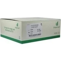 Insulins Spr 1ml ohne Kanüle U40, 100 Stück, DISPOMED GmbH & Co. KG