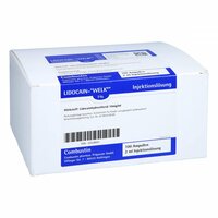 LIDOCAIN WELK 1% Ampulle, 100x2 ml, COMBUSTIN Pharmazeutische Präparate GmbH