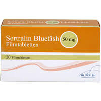 Sertralin Bluefish 50mg, 20 Stk., Bluefish Pharma GmbH Sertralin Bluefish 50mg, 20 Stk., Bluefish Pharma GmbH