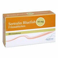 Sertralin Bluefish 50mg, 20 Stk., Bluefish Pharma GmbH Sertralin Bluefish 50mg, 20 Stk., Bluefish Pharma GmbH