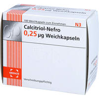 Calcitriol-Nefro 0.25ug, 100 st, Medice Arzneimittel Pütter GmbH & Co. KG