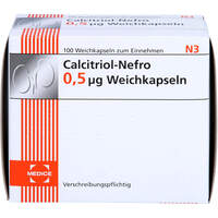 Calcitriol-Nefro 0.5ug, 100 st, Medice Arzneimittel Pütter GmbH & Co. KG
