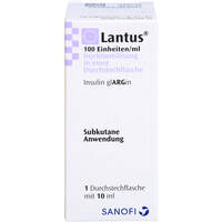 Lantus 100 E/ml Durchstechflasche, 10 ml, Sanofi-Aventis Deutschland GmbH