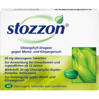 STOZZON CHLOROPHYLL, 40 Stk., Queisser Pharma GmbH & Co. KG