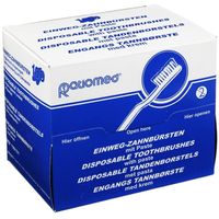 EINMALZAHNBUERSTE M ZAHNPA, 100 st, A-1 Dental Beyer+H&auml;mmerich