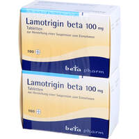 Lamotrigin beta 100mg Tabl z Herst einer Suspensio, 200 st, betapharm Arzneimittel GmbH