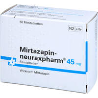 Mirtazapin-neuraxpharm 45mg, 50 st, neuraxpharm Arzneimittel GmbH