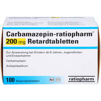 Carbamazepin-ratiopharm 200 mg Retardtabletten, 100 Stk., ratiopharm GmbH