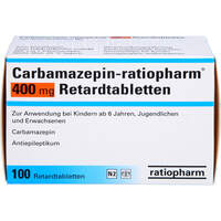 Carbamazepin-ratiopharm 400 mg Retardtabletten, 100 Stk., ratiopharm GmbH