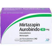 MIRTAZAPIN AUROBINDO 30MG FILMTABLETTEN, 50 Stk., PUREN Pharma GmbH & Co. KG