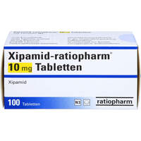 Xipamid-ratiopharm 10mg Tabletten, 100 st, ratiopharm GmbH