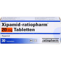 Xipamid-ratiopharm 20mg Tabletten, 30 Stk., ratiopharm GmbH
