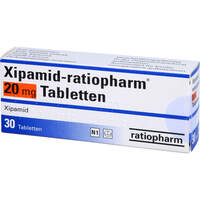 Xipamid-ratiopharm 20mg Tabletten, 30 Stk., ratiopharm GmbH
