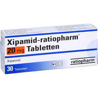 Xipamid-ratiopharm 20mg Tabletten, 30 Stk., ratiopharm GmbH