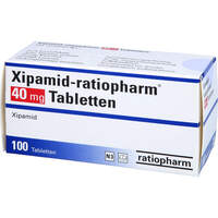 Xipamid-ratiopharm 40mg Tabletten, 100 st, ratiopharm GmbH