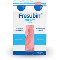 Fresubin energy DRINK Erdbeere Trinkflasche, 6x4x200 ml, Fresenius Kabi Deutschland GmbH