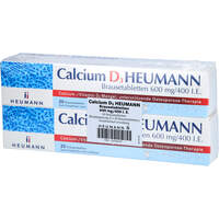 Calcium D3 Heumann Brausetabletten 600 mg/400 I.E., 40 Stk., Heumann Pharma GmbH & Co. Generica KG