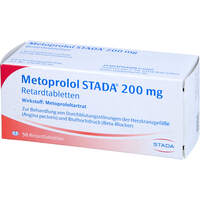 Metoprolol STADA 200mg Retardtabletten, 50 Stk., STADAPHARM GmbH