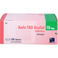 Amlo TAD Besilat 10mg Tabletten, 100 st, TAD Pharma GmbH