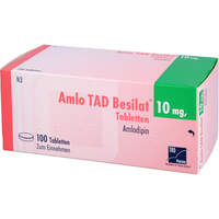 Amlo TAD Besilat 10mg Tabletten, 100 st, TAD Pharma GmbH