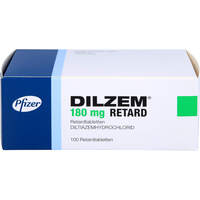 DILZEM 180MG retard, 100 st, Pfizer Pharma GmbH
