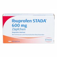 Ibuprofen STADA 600mg Zäpfchen, 10 st, STADAPHARM GmbH