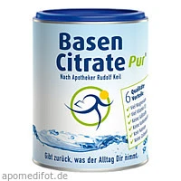 BASENCITRATE PUR nach Apotheker Rudolf Keil, 216 Gramm, Madena GmbH & Co. KG