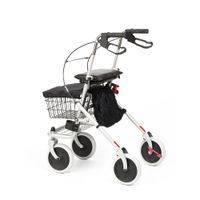 Rollator blau mit Korb + Tablett, 1 st, Ludwig Bertram GmbH