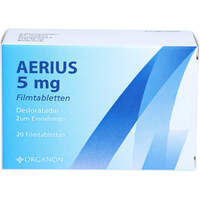 AERIUS 5mg Filmtabletten, 20 Stk., Orifarm GmbH