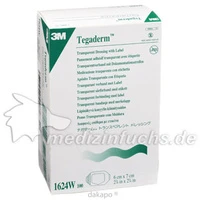 Tegaderm 6x7cm Transp.Verb. 1624W, 100 St&uuml;ck, Actipart GmbH