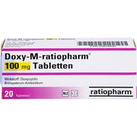 Doxy-M-ratiopharm 100mg Tabletten, 20 st, ratiopharm GmbH