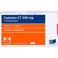 CEPHALEX - CT 500mg Filmtabletten, 10 st, Abz Pharma GmbH