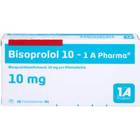 Bisoprolol 10 - 1A Pharma, 30 st, 1 A Pharma GmbH