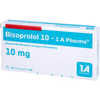 Bisoprolol 10 - 1A Pharma, 30 st, 1 A Pharma GmbH