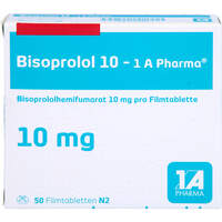 Bisoprolol 10 - 1A Pharma, 50 st, 1 A Pharma GmbH