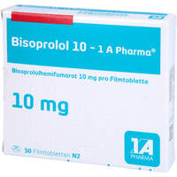 Bisoprolol 10 - 1A Pharma, 50 st, 1 A Pharma GmbH