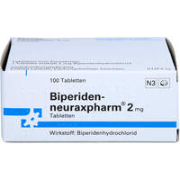 BIPERIDEN-neuraxpharm 2mg, 100 st, neuraxpharm Arzneimittel GmbH