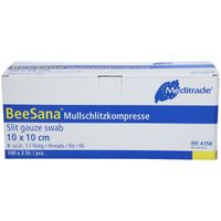 SCHLITZKOMPR STER 10x10 8F, 100x2 st, Meditrade GmbH