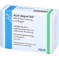ALKDEPOT SQ200 GRAS+ROG F2, 2x5 ml, Alk-Abello Arzneimittel GmbH