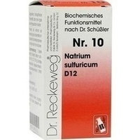Biochemie 10 Natrium sulfuricum D12, 200 st, Dr.Reckeweg & Co. GmbH