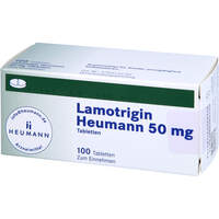 Lamotrigin Heumann 50mg Tabletten, 100 st, Heumann Pharma GmbH & Co. Generica KG