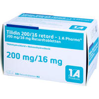 Tilidin 200/16 retard - 1 A Pharma, 100 st, 1 A Pharma GmbH