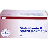 MOLSIDOMIN 8 RET HEUMANN, 100 st, Heumann Pharma GmbH & Co. Generica KG