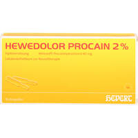 HEWEDOLOR PROCAIN 2% Injektionsl&ouml;sung in Ampullen, 10x2 ml, Hevert-Arzneimittel GmbH & Co. KG