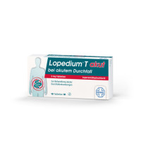 Lopedium T akut bei akutem Durchfall, 10 st, HEXAL AG