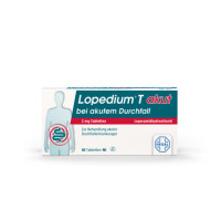 Lopedium T akut bei akutem Durchfall, 10 st, HEXAL AG